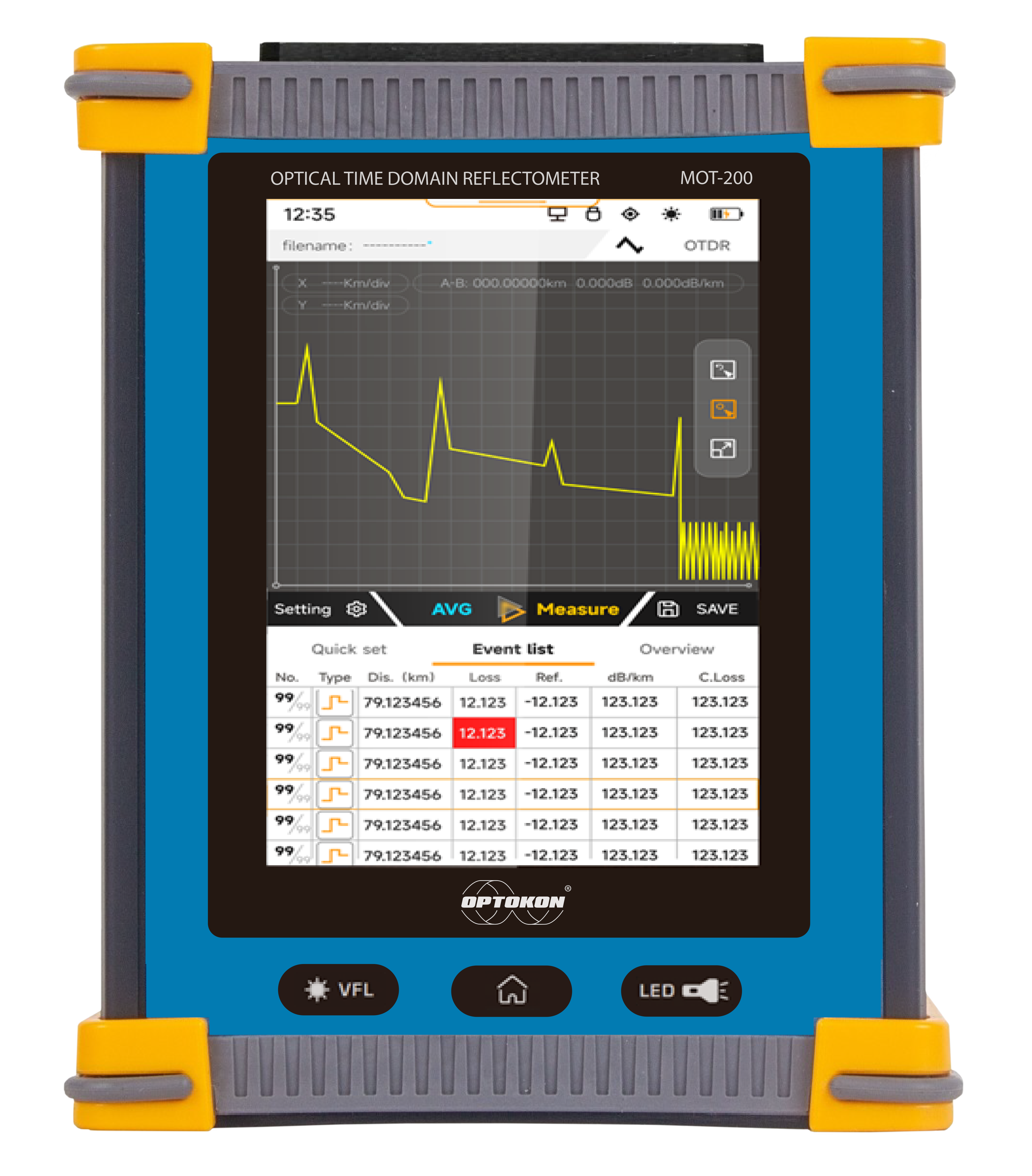 MOT-200 Mini OTDR series